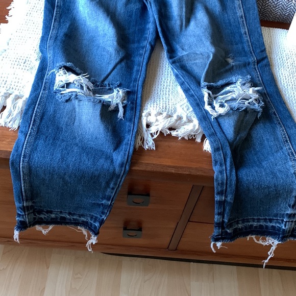 Garage Vintage Héritage 75 distressed Mom Jeans - Picture 8 of 12